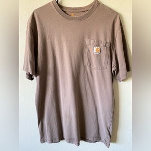 Brown Carhartt t-shirt